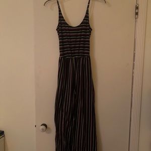 Striped Jumpsuit